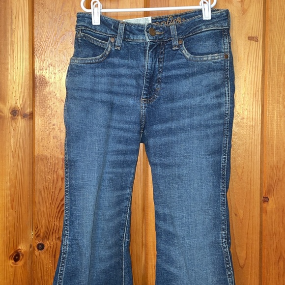 Wrangler retro women’s flare western jeans size 25X30 cowgirl rodeo jeans NWT - Picture 4 of 13